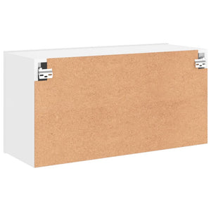 TV-Wandschrank Weiß 80 cm