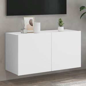 TV-Wandschrank Weiß 80 cm