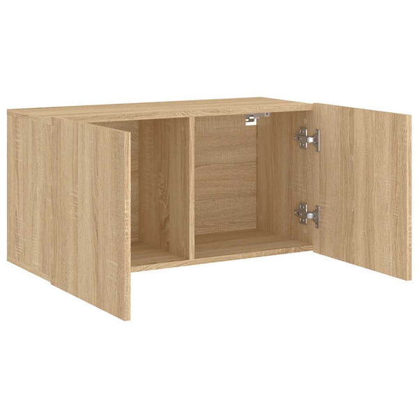 TV-Wandschrank Sonoma Eiche 80 cm