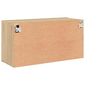 TV-Wandschrank Sonoma Eiche 80 cm