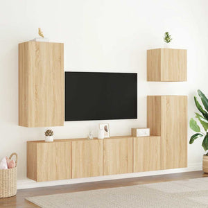 TV-Wandschrank Sonoma Eiche 80 cm