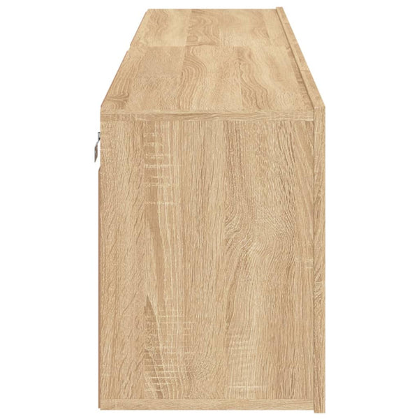 TV-Wandschränke Sonoma-Eiche 80x30x41 cm, 2er-Set