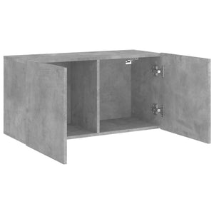 TV-Wandschrank Betongrau 80 cm