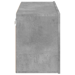 TV-Wandschrank Betongrau 80 cm