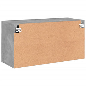 TV-Wandschrank Betongrau 80 cm
