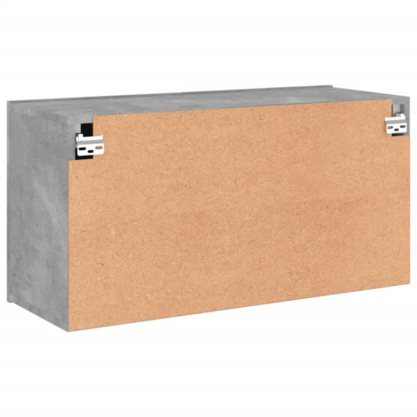 TV-Wandschrank Betongrau 80 cm
