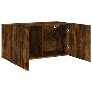 TV-Wandschrank Räuchereiche 80 cm