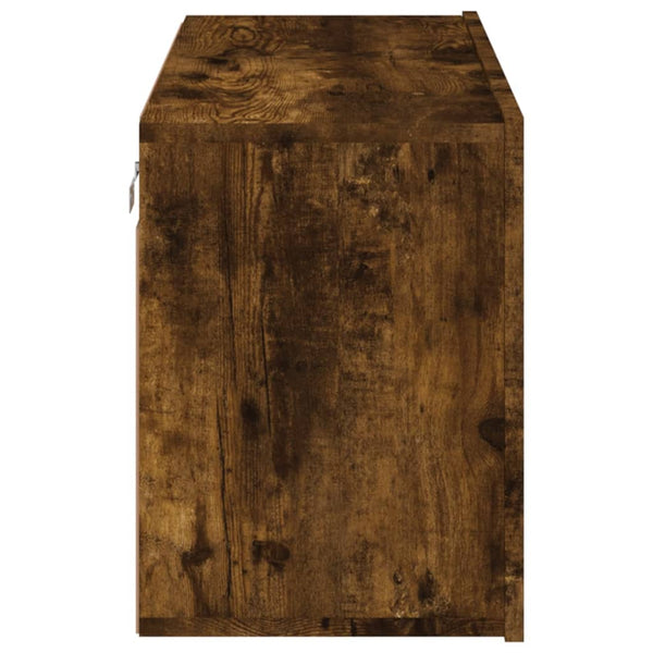 TV-Wandschrank Räuchereiche 80 cm