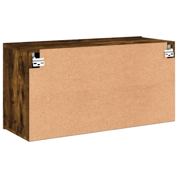 TV-Wandschrank Räuchereiche 80 cm