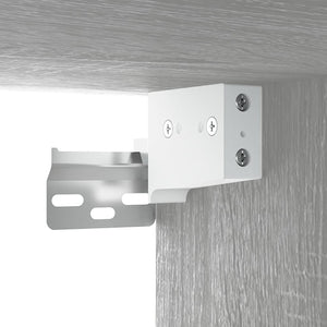 TV-Wandschrank Grau Sonoma 80 cm