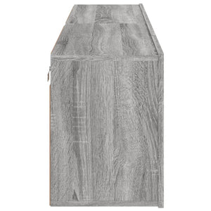 TV-Wandschränke, Grau Sonoma, 2er-Set