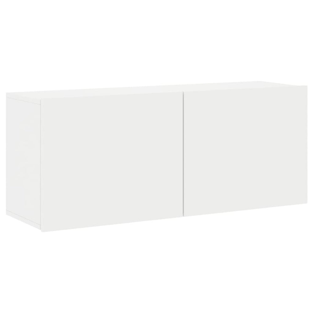 Meuble TV mural vidaXL Blanc 100x30x41 cm