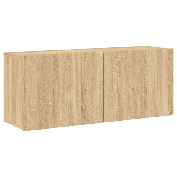 TV-Wandschrank Sonoma-Eiche 100 cm