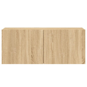 TV-Wandschrank Sonoma-Eiche 100 cm