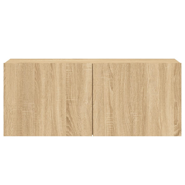 TV-Wandschrank Sonoma-Eiche 100 cm
