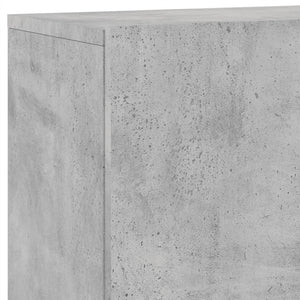 TV-Wandschrank, Betongrau, 100 cm