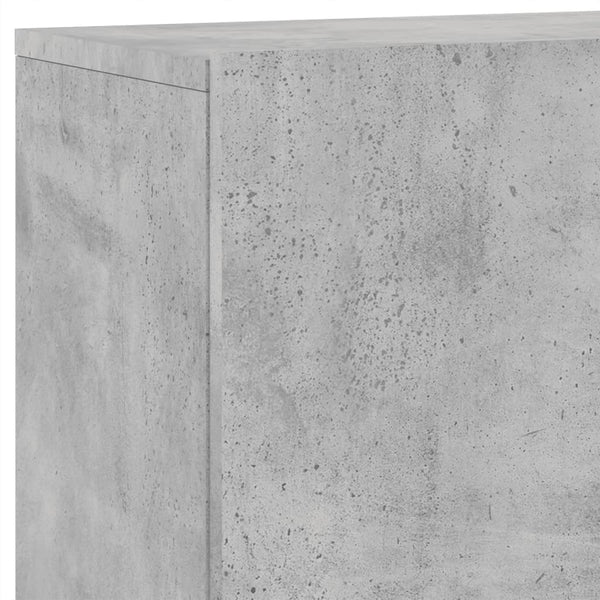 TV-Wandschrank, Betongrau, 100 cm