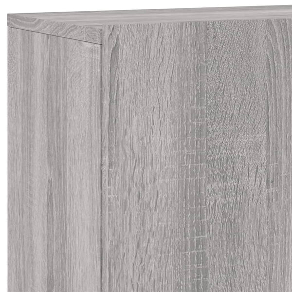 TV-Wandschrank Grau Sonoma 100 cm