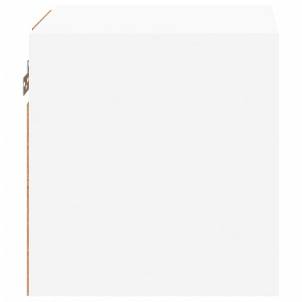 TV-Wandschrank mit LED Weiß 30 cm