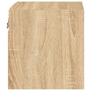 TV-Wandschrank Sonoma Eiche mit LED