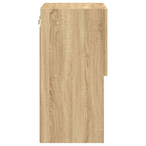 TV-Schränke mit LED Sonoma-Eiche, 2er-Set