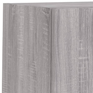 TV-Schränke mit LED Grau Sonoma 2er Set