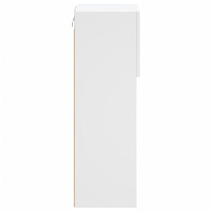 TV-Schrank Weiß mit LED 30,5x30x90 cm