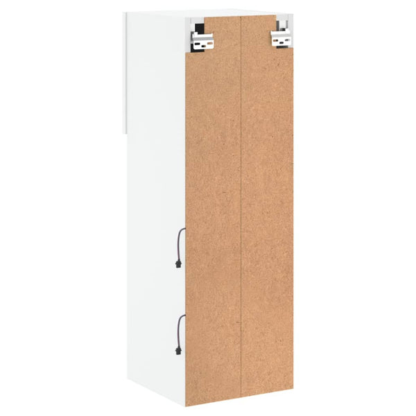 TV-Schrank Weiß mit LED 30,5x30x90 cm