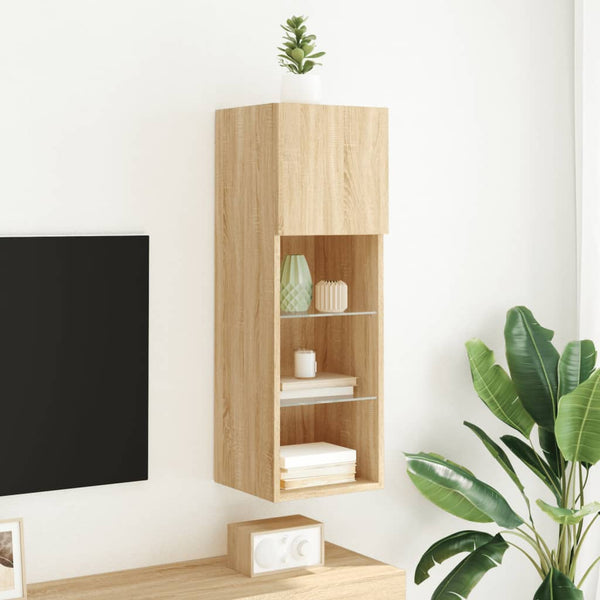 TV-Schrank Sonoma Eiche mit LED