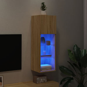TV-Schrank Sonoma Eiche mit LED