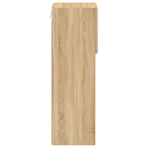 TV-Schränke mit LED Sonoma-Eiche 2er-Set