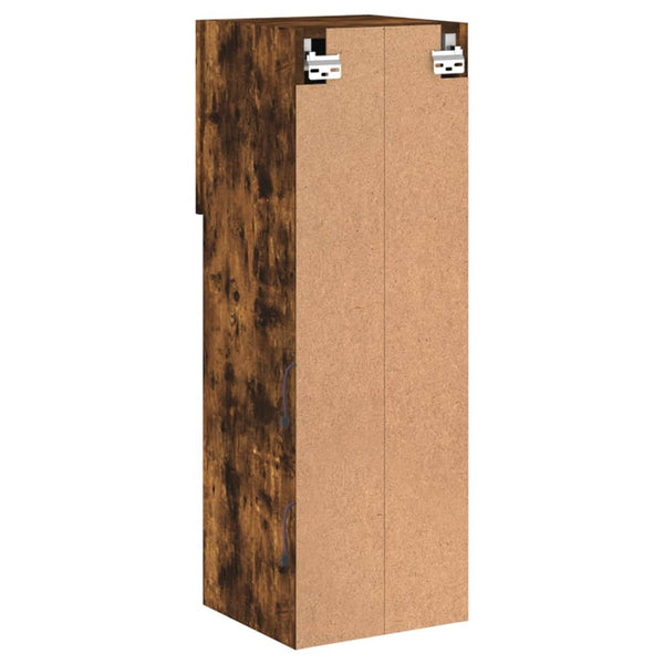 TV-Schrank Räuchereiche mit LED 90cm