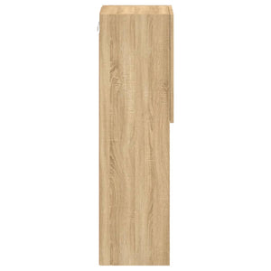 TV-Schrank Sonoma-Eiche mit LED-Leuchten
