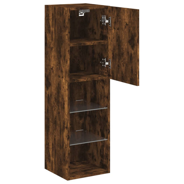 TV-Schrank Räuchereiche mit LED