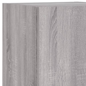 TV-Schrank Grau Sonoma mit LED