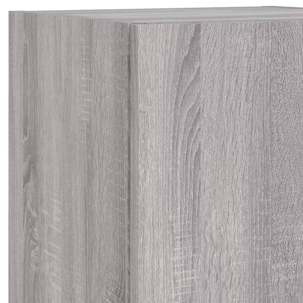 TV-Schrank Grau Sonoma mit LED