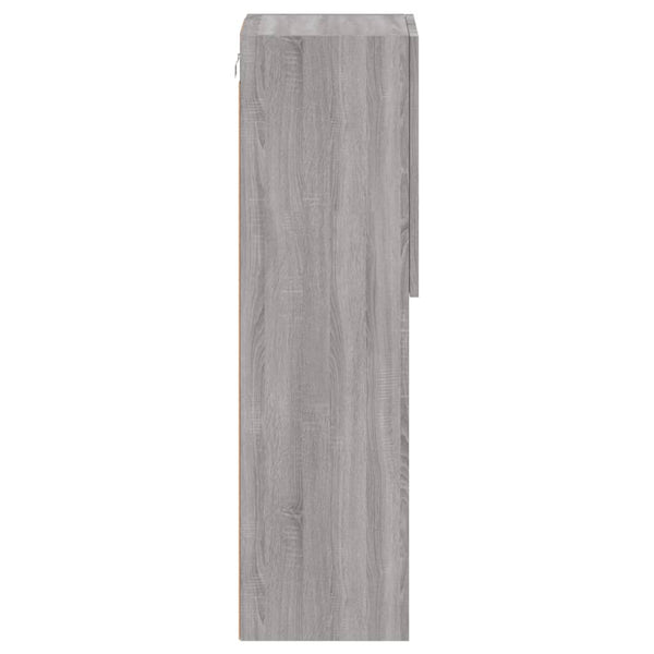 TV-Schrank Grau Sonoma mit LED