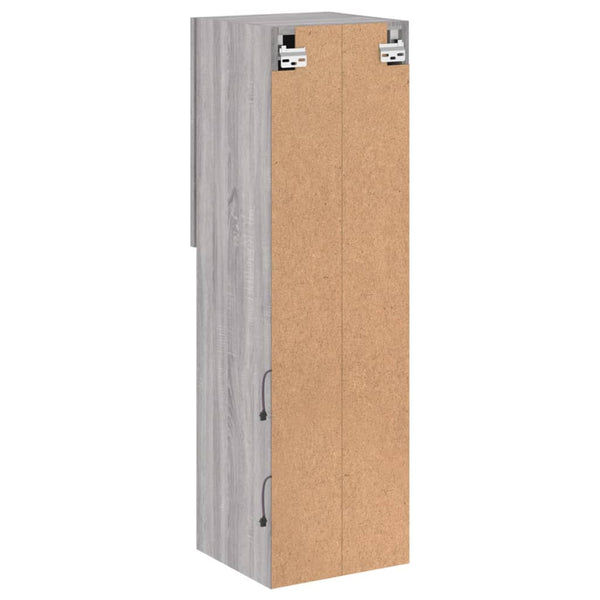 TV-Schrank Grau Sonoma mit LED
