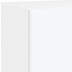 TV-Schränke mit LED, 2er Set, Weiß