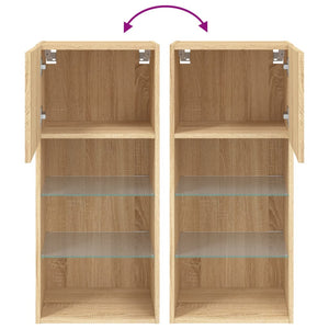 TV-Schrank Sonoma Eiche mit LED