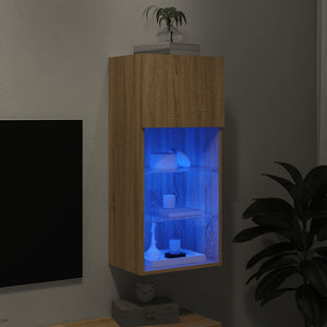 TV-Schrank Sonoma Eiche mit LED