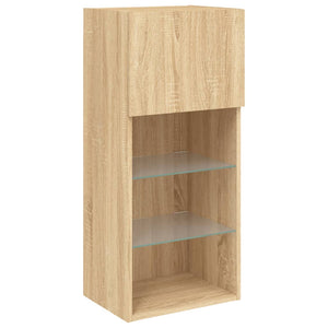 TV-Schrank Sonoma Eiche mit LED