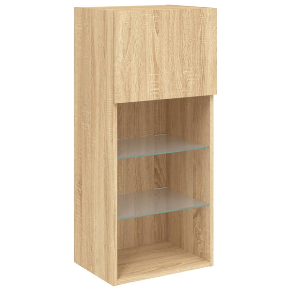 TV-Schrank Sonoma Eiche mit LED