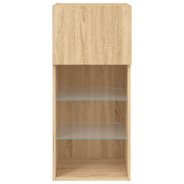 TV-Schrank Sonoma Eiche mit LED