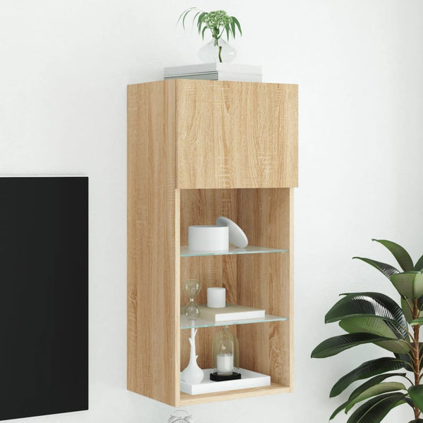 TV-Schrank Sonoma Eiche mit LED