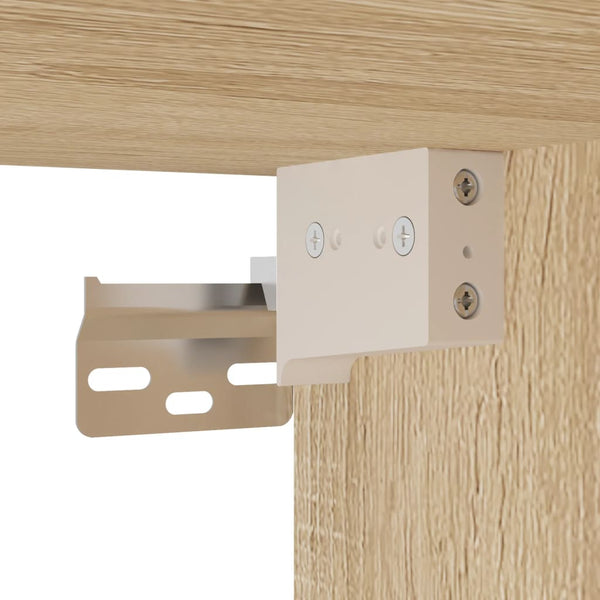 TV-Schränke mit LED-Leuchten Sonoma Eiche