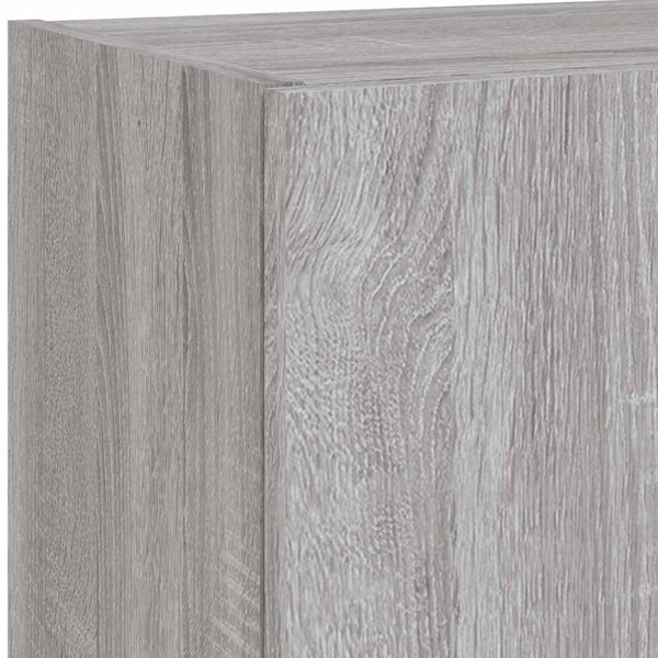 TV-Schrank Grau Sonoma mit LED