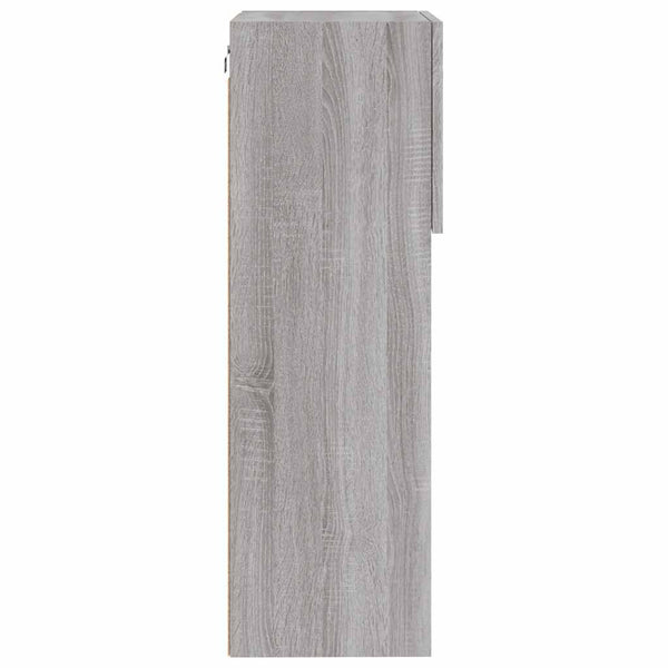 TV-Schrank Grau Sonoma mit LED