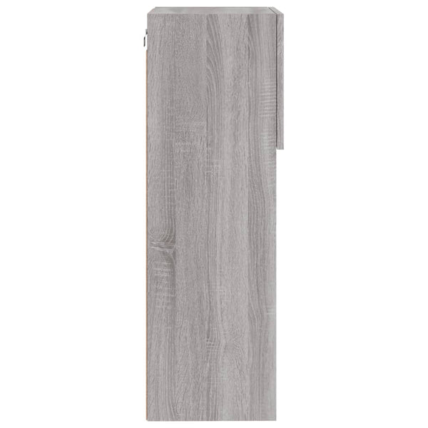 TV-Schränke mit LED-Leuchten Grau Sonoma