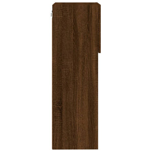 TV-Schrank mit LED Braun Eichen-Optik 90cm